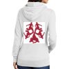 Ladies Core Fleece Pullover Hooded Sweatshirt Thumbnail