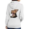 Ladies Core Fleece Pullover Hooded Sweatshirt Thumbnail