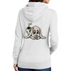 Ladies Core Fleece Pullover Hooded Sweatshirt Thumbnail