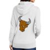 Ladies Core Fleece Pullover Hooded Sweatshirt Thumbnail