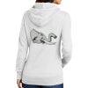 Ladies Core Fleece Pullover Hooded Sweatshirt Thumbnail