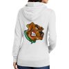 Ladies Core Fleece Pullover Hooded Sweatshirt Thumbnail