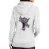 Ladies Core Fleece Pullover Hooded Sweatshirt Thumbnail