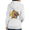 Ladies Core Fleece Pullover Hooded Sweatshirt Thumbnail