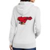 Ladies Core Fleece Pullover Hooded Sweatshirt Thumbnail