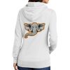 Ladies Core Fleece Pullover Hooded Sweatshirt Thumbnail