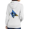 Ladies Core Fleece Pullover Hooded Sweatshirt Thumbnail