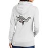 Ladies Core Fleece Pullover Hooded Sweatshirt Thumbnail