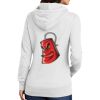 Ladies Core Fleece Pullover Hooded Sweatshirt Thumbnail