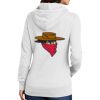 Ladies Core Fleece Pullover Hooded Sweatshirt Thumbnail