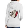 Ladies Core Fleece Pullover Hooded Sweatshirt Thumbnail