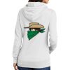 Ladies Core Fleece Pullover Hooded Sweatshirt Thumbnail