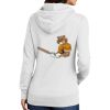 Ladies Core Fleece Pullover Hooded Sweatshirt Thumbnail