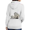 Ladies Core Fleece Pullover Hooded Sweatshirt Thumbnail