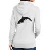 Ladies Core Fleece Pullover Hooded Sweatshirt Thumbnail