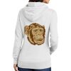 Ladies Core Fleece Pullover Hooded Sweatshirt Thumbnail
