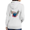 Ladies Core Fleece Pullover Hooded Sweatshirt Thumbnail