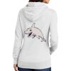 Ladies Core Fleece Pullover Hooded Sweatshirt Thumbnail