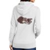 Ladies Core Fleece Pullover Hooded Sweatshirt Thumbnail
