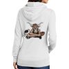 Ladies Core Fleece Pullover Hooded Sweatshirt Thumbnail