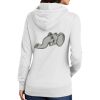 Ladies Core Fleece Pullover Hooded Sweatshirt Thumbnail