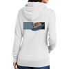 Ladies Core Fleece Pullover Hooded Sweatshirt Thumbnail