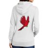 Ladies Core Fleece Pullover Hooded Sweatshirt Thumbnail