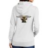 Ladies Core Fleece Pullover Hooded Sweatshirt Thumbnail