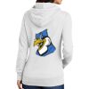 Ladies Core Fleece Pullover Hooded Sweatshirt Thumbnail