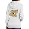 Ladies Core Fleece Pullover Hooded Sweatshirt Thumbnail