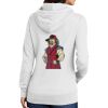 Ladies Core Fleece Pullover Hooded Sweatshirt Thumbnail