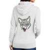 Ladies Core Fleece Pullover Hooded Sweatshirt Thumbnail
