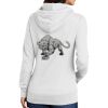 Ladies Core Fleece Pullover Hooded Sweatshirt Thumbnail