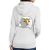 Ladies Core Fleece Pullover Hooded Sweatshirt Thumbnail