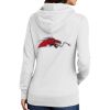 Ladies Core Fleece Pullover Hooded Sweatshirt Thumbnail