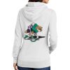 Ladies Core Fleece Pullover Hooded Sweatshirt Thumbnail
