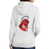 Ladies Core Fleece Pullover Hooded Sweatshirt Thumbnail
