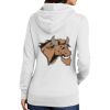 Ladies Core Fleece Pullover Hooded Sweatshirt Thumbnail