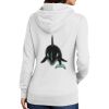 Ladies Core Fleece Pullover Hooded Sweatshirt Thumbnail