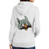 Ladies Core Fleece Pullover Hooded Sweatshirt Thumbnail