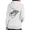 Ladies Core Fleece Pullover Hooded Sweatshirt Thumbnail