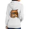 Ladies Core Fleece Pullover Hooded Sweatshirt Thumbnail