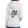 Ladies Core Fleece Pullover Hooded Sweatshirt Thumbnail