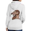 Ladies Core Fleece Pullover Hooded Sweatshirt Thumbnail