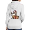 Ladies Core Fleece Pullover Hooded Sweatshirt Thumbnail