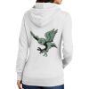 Ladies Core Fleece Pullover Hooded Sweatshirt Thumbnail