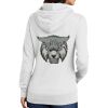 Ladies Core Fleece Pullover Hooded Sweatshirt Thumbnail