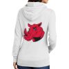 Ladies Core Fleece Pullover Hooded Sweatshirt Thumbnail