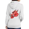 Ladies Core Fleece Pullover Hooded Sweatshirt Thumbnail