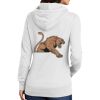 Ladies Core Fleece Pullover Hooded Sweatshirt Thumbnail